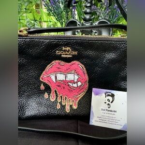 Coach Halloween Crossbody, Handpainted